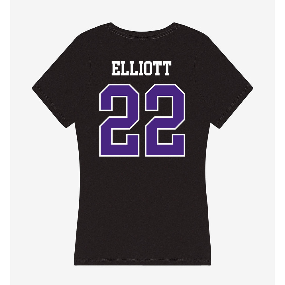 Northwestern - NCAA Women's Soccer : Olivia Elliott - Classic Shersey Women's V-Neck T-Shirt-1