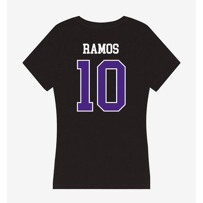 Northwestern - NCAA Baseball : Josh Ramos - Classic Shersey Women's V-Neck T-Shirt-1