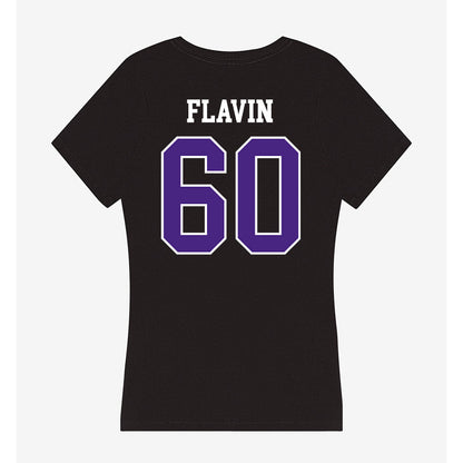 Northwestern - NCAA Football : Hayden Flavin - Classic Shersey Women's V-Neck T-Shirt-1