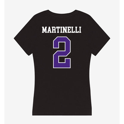 Northwestern - NCAA Men's Basketball : Nick Martinelli - Classic Shersey Women's V-Neck T-Shirt-1