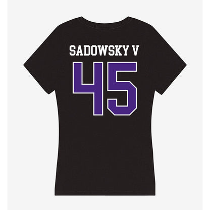Northwestern - NCAA Football : Jack Sadowsky V - Classic Shersey Women's V-Neck T-Shirt-1