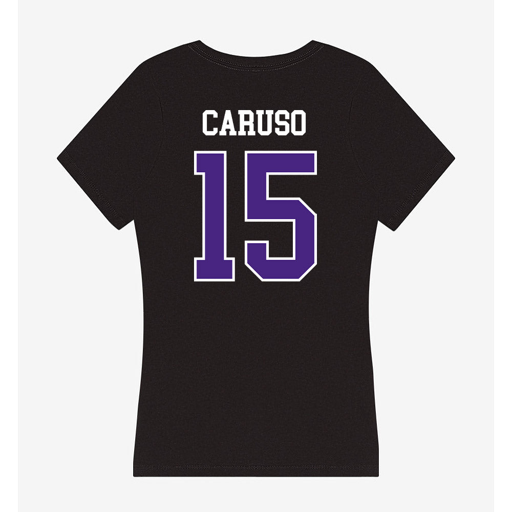 Northwestern - NCAA Baseball : Charlie Caruso - Classic Shersey Women's V-Neck T-Shirt-1
