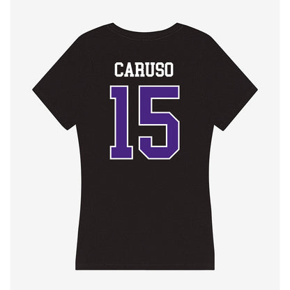 Northwestern - NCAA Baseball : Charlie Caruso - Classic Shersey Women's V-Neck T-Shirt-1