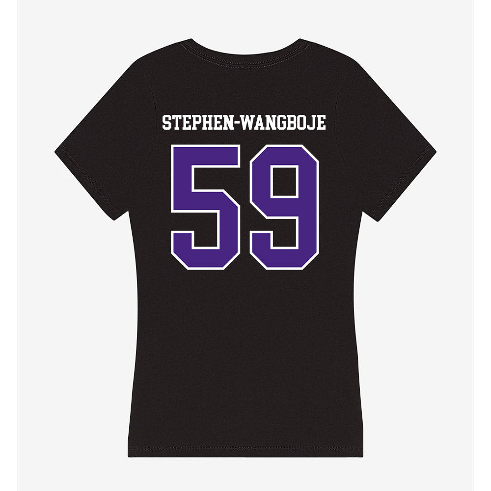Northwestern - NCAA Football : Glory Stephen-Wangboje - Classic Shersey Women's V-Neck T-Shirt-1