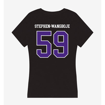 Northwestern - NCAA Football : Glory Stephen-Wangboje - Classic Shersey Women's V-Neck T-Shirt-1