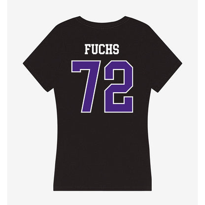 Northwestern - NCAA Football : Jack Fuchs - Classic Shersey Women's V-Neck T-Shirt-1