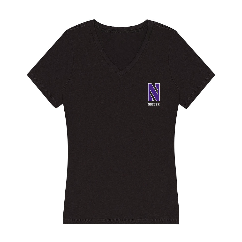 Northwestern - NCAA Men's Soccer : Yuval Nimrodi - Classic Shersey Women's V-Neck T-Shirt-0