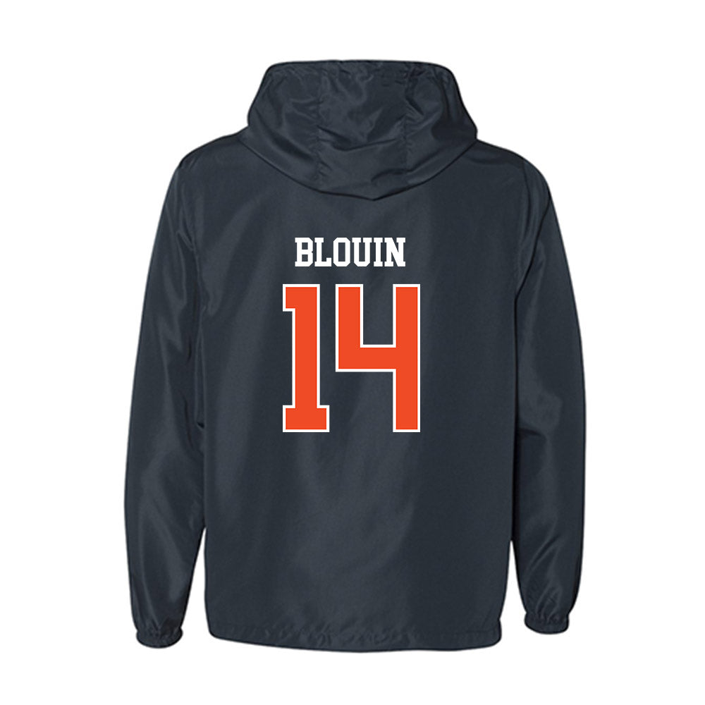 Syracuse - NCAA Women's Ice Hockey : Jordan Blouin - Windbreaker-1