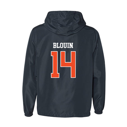 Syracuse - NCAA Women's Ice Hockey : Jordan Blouin - Windbreaker-1