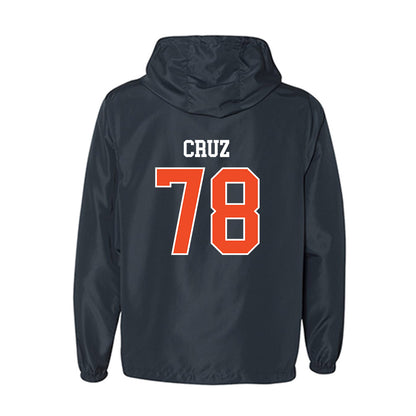 Syracuse - NCAA Football : Joseph Cruz - Windbreaker-1
