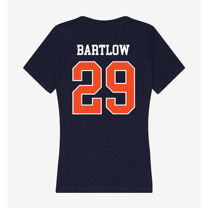Syracuse - NCAA Men's Lacrosse : Lucas Bartlow - Women's V-Neck T-Shirt-1
