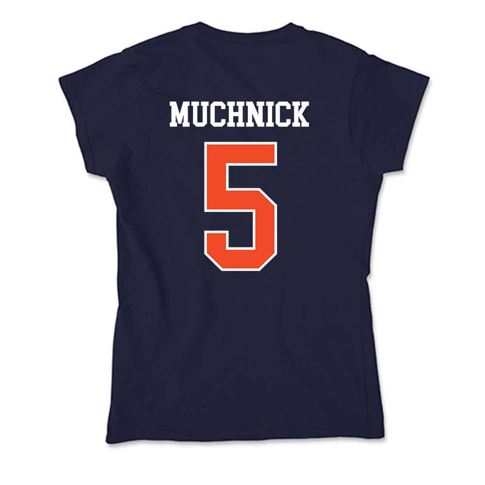 Syracuse - NCAA Women's Lacrosse : Emma Muchnick - Soft Style Women’s T-Shirt-1