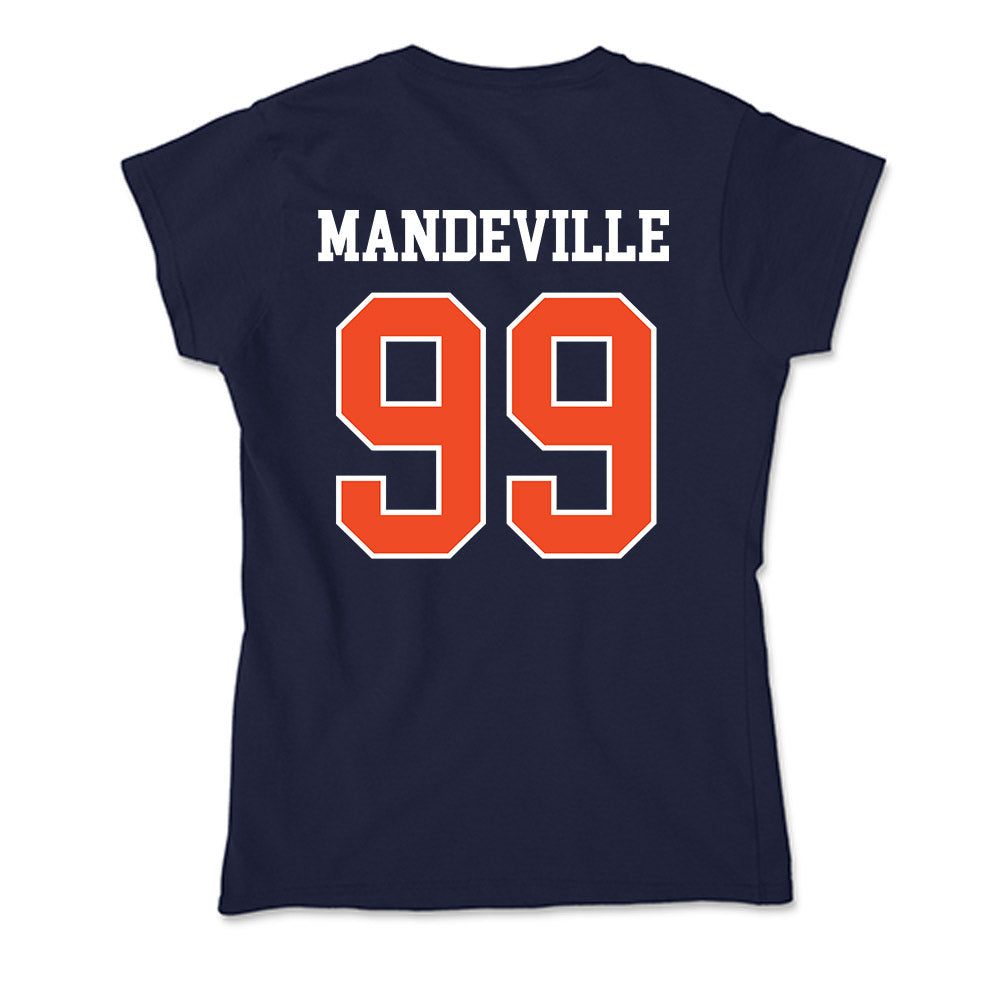 Syracuse - NCAA Women's Lacrosse : Kalena Mandeville - Soft Style Women’s T-Shirt-1