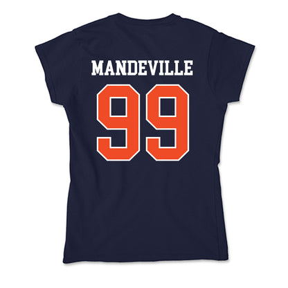Syracuse - NCAA Women's Lacrosse : Kalena Mandeville - Soft Style Women’s T-Shirt-1