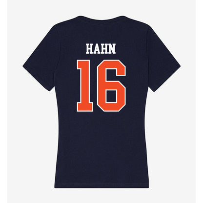 Syracuse - NCAA Men's Lacrosse : Bogue Hahn - Women's V-Neck T-Shirt-1