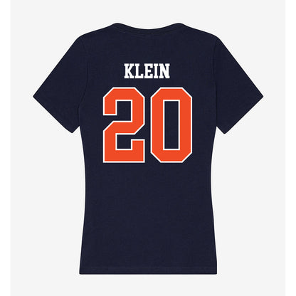 Syracuse - NCAA Women's Soccer : Emma Klein - Women's V-Neck T-Shirt-1