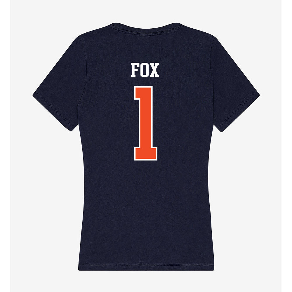 Syracuse - NCAA Softball : Lauren Fox - Women's V-Neck T-Shirt-1