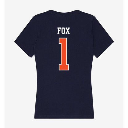 Syracuse - NCAA Softball : Lauren Fox - Women's V-Neck T-Shirt-1