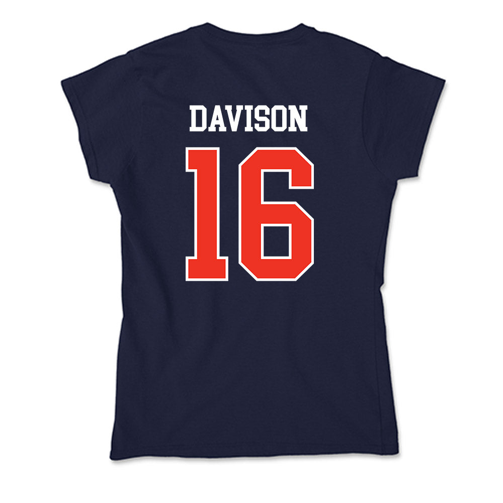 Syracuse - NCAA Softball : Taylor Davison - Soft Style Women’s T-Shirt-1