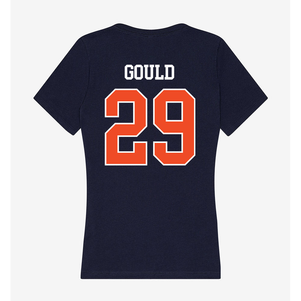 Syracuse - NCAA Women's Ice Hockey : Isabella Gould - Women's V-Neck T-Shirt-1