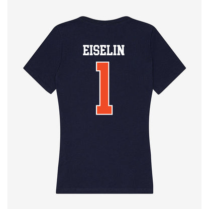 Syracuse - NCAA Women's Field Hockey : Jessie Eiselin - Women's V-Neck T-Shirt-1