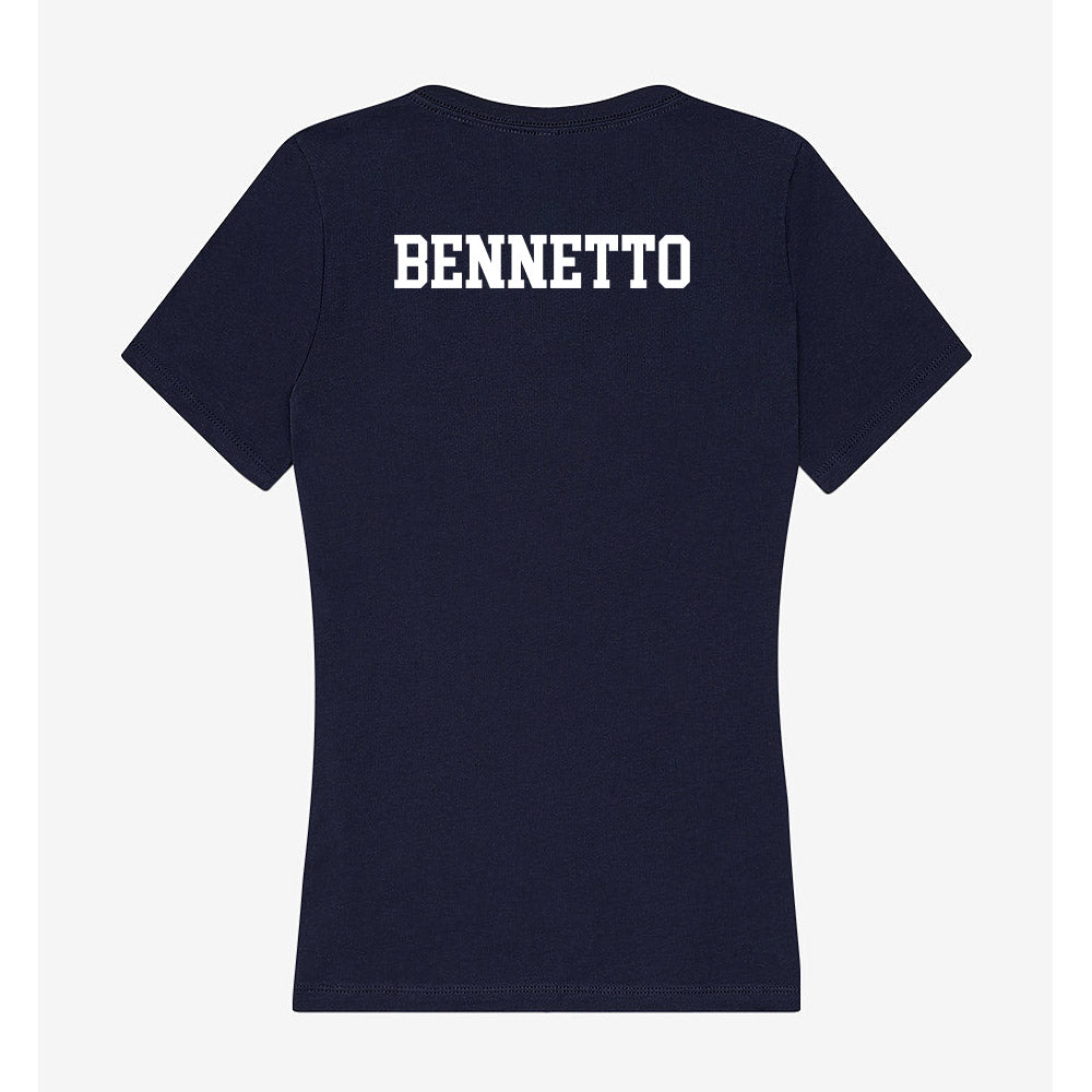 Syracuse - NCAA Women's Tennis : Leena Bennetto - Women's V-Neck T-Shirt-1