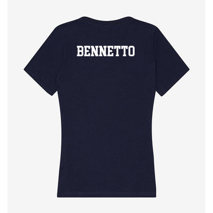 Syracuse - NCAA Women's Tennis : Leena Bennetto - Women's V-Neck T-Shirt-1
