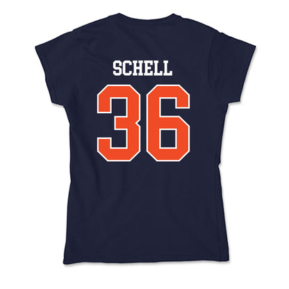 Syracuse - NCAA Men's Lacrosse : Jack Schell - Soft Style Women’s T-Shirt-1