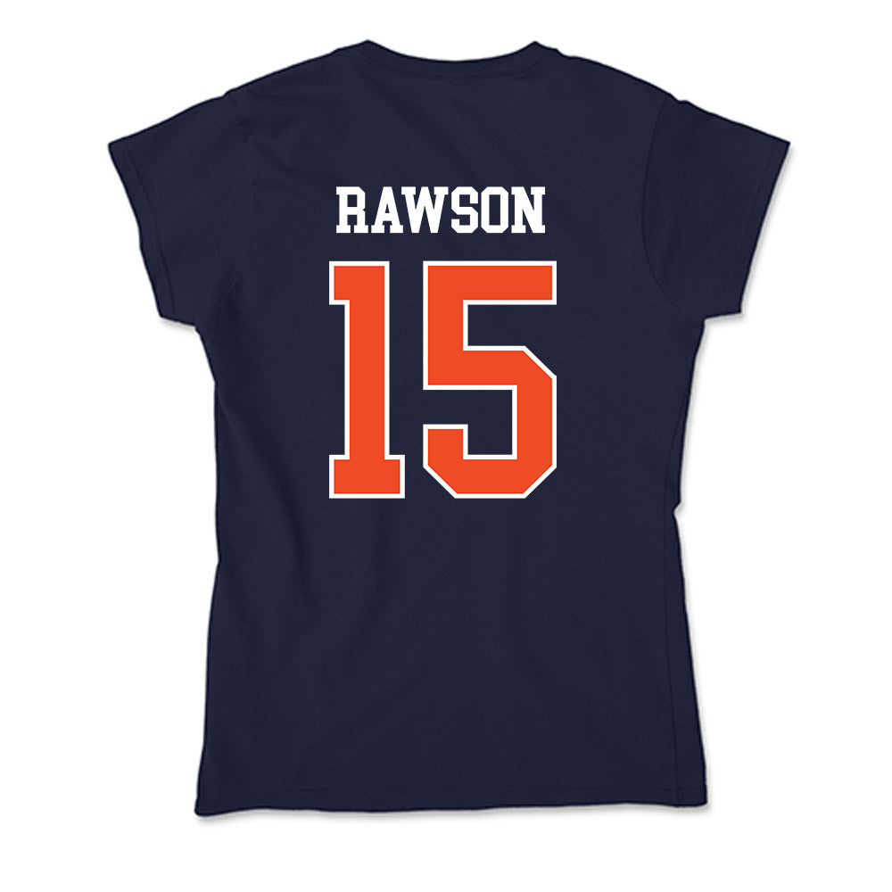 Syracuse - NCAA Men's Lacrosse : Ted Rawson - Soft Style Women’s T-Shirt-1