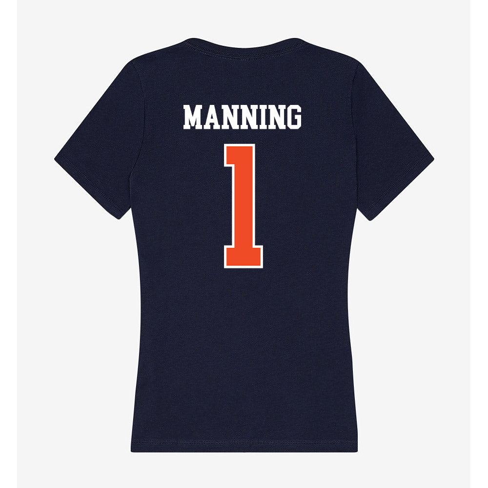 Syracuse - NCAA Women's Soccer : Margaret Manning - Women's V-Neck T-Shirt-1