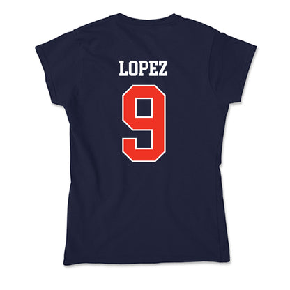 Syracuse - NCAA Softball : Madelyn Lopez - Soft Style Women’s T-Shirt-1