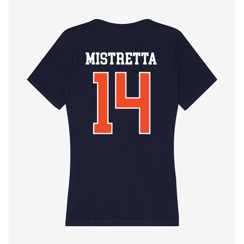 Syracuse - NCAA Women's Lacrosse : Ireland Mistretta - Women's V-Neck T-Shirt-1