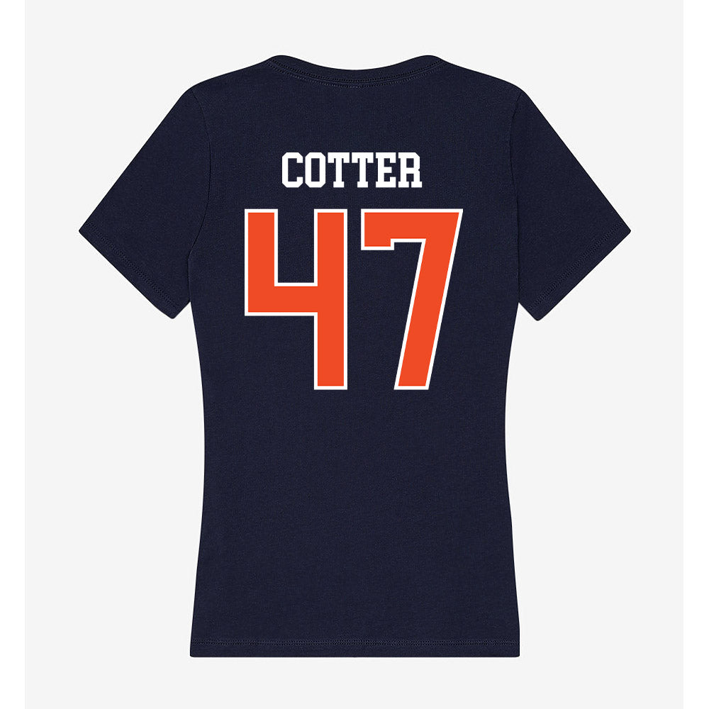 Syracuse - NCAA Women's Lacrosse : Mileena Cotter - Women's V-Neck T-Shirt-1