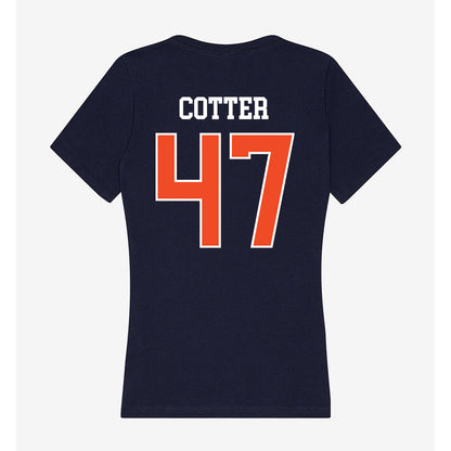 Syracuse - NCAA Women's Lacrosse : Mileena Cotter - Women's V-Neck T-Shirt-1