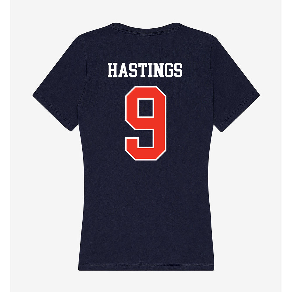 Syracuse - NCAA Football : Isaiah Hastings - Women's V-Neck T-Shirt-1