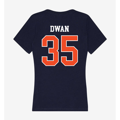 Syracuse - NCAA Men's Lacrosse : William Dwan - Women's V-Neck T-Shirt-1