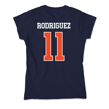 Syracuse - NCAA Men's Soccer : Bryson Rodriguez - Soft Style Women’s T-Shirt-1