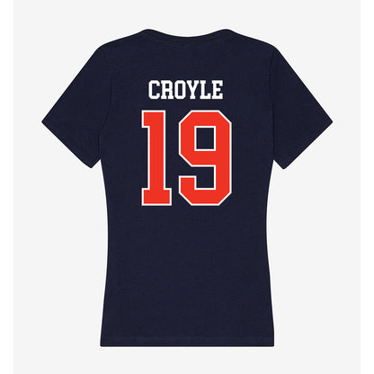 Syracuse - NCAA Women's Soccer : Anna Croyle - Women's V-Neck T-Shirt-1