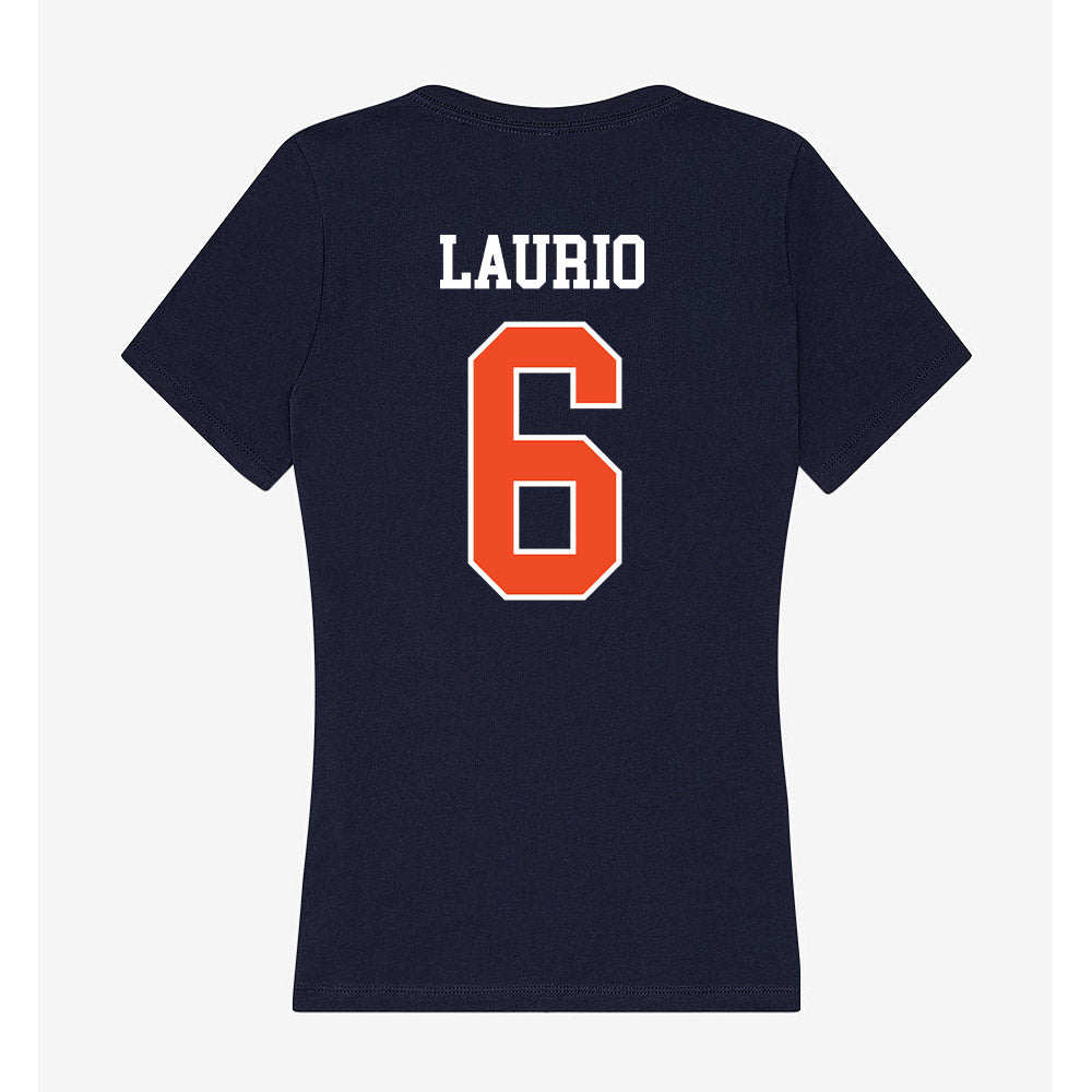 Syracuse - NCAA Women's Volleyball : Marie Laurio - Women's V-Neck T-Shirt-1