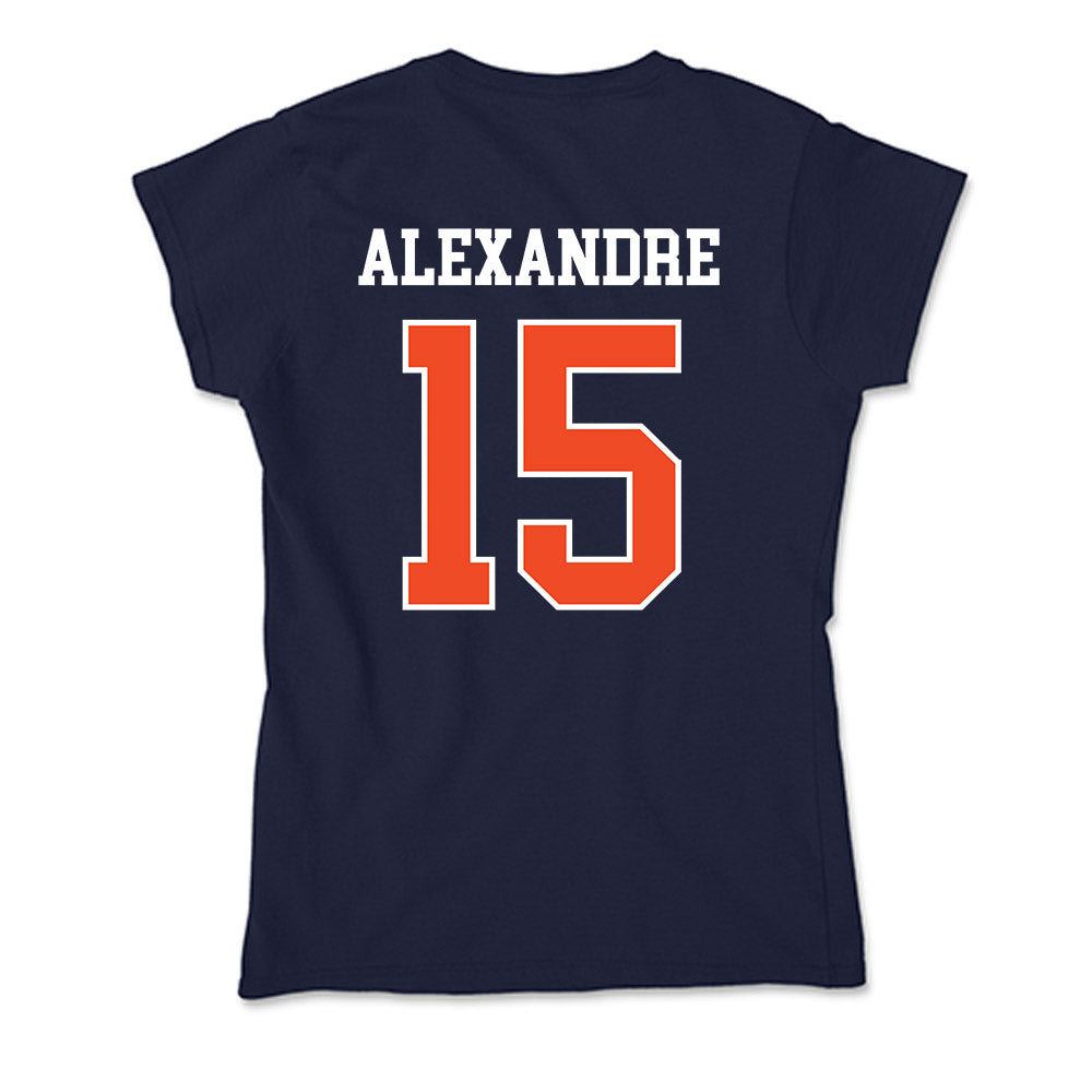 Syracuse - NCAA Men's Soccer : Guesly Alexandre - Soft Style Women’s T-Shirt-1