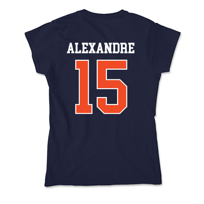 Syracuse - NCAA Men's Soccer : Guesly Alexandre - Soft Style Women’s T-Shirt-1