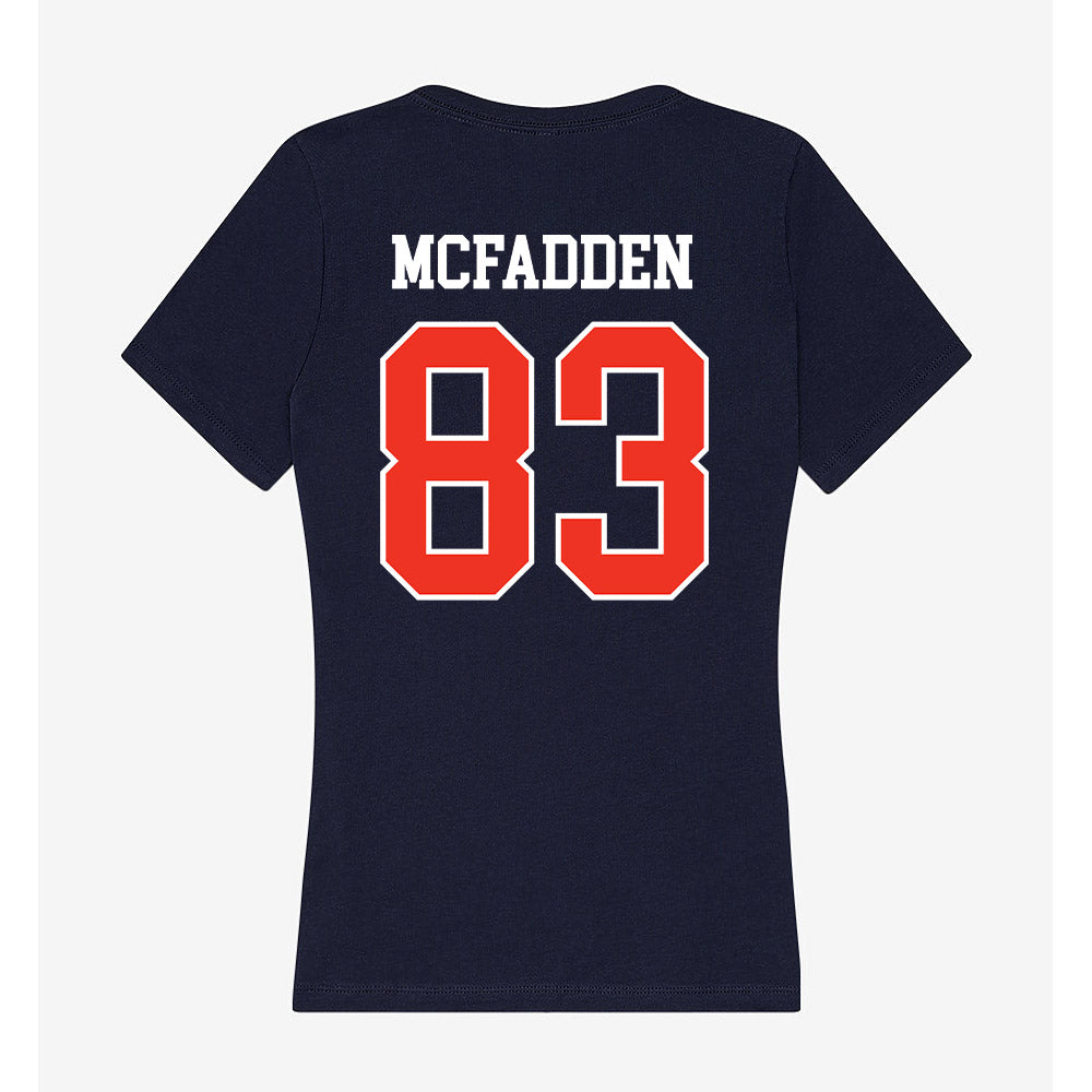 Syracuse - NCAA Football : Julian McFadden - Women's V-Neck T-Shirt-1