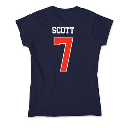 Syracuse - NCAA Men's Soccer : Nathan Scott - Soft Style Women’s T-Shirt-1