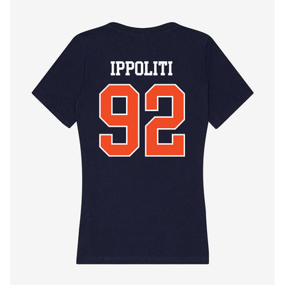 Syracuse - NCAA Men's Lacrosse : Michael Ippoliti - Women's V-Neck T-Shirt-1