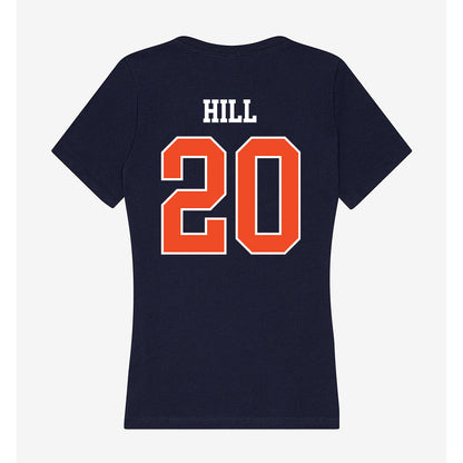 Syracuse - NCAA Football : Tylik Hill - Women's V-Neck T-Shirt-1