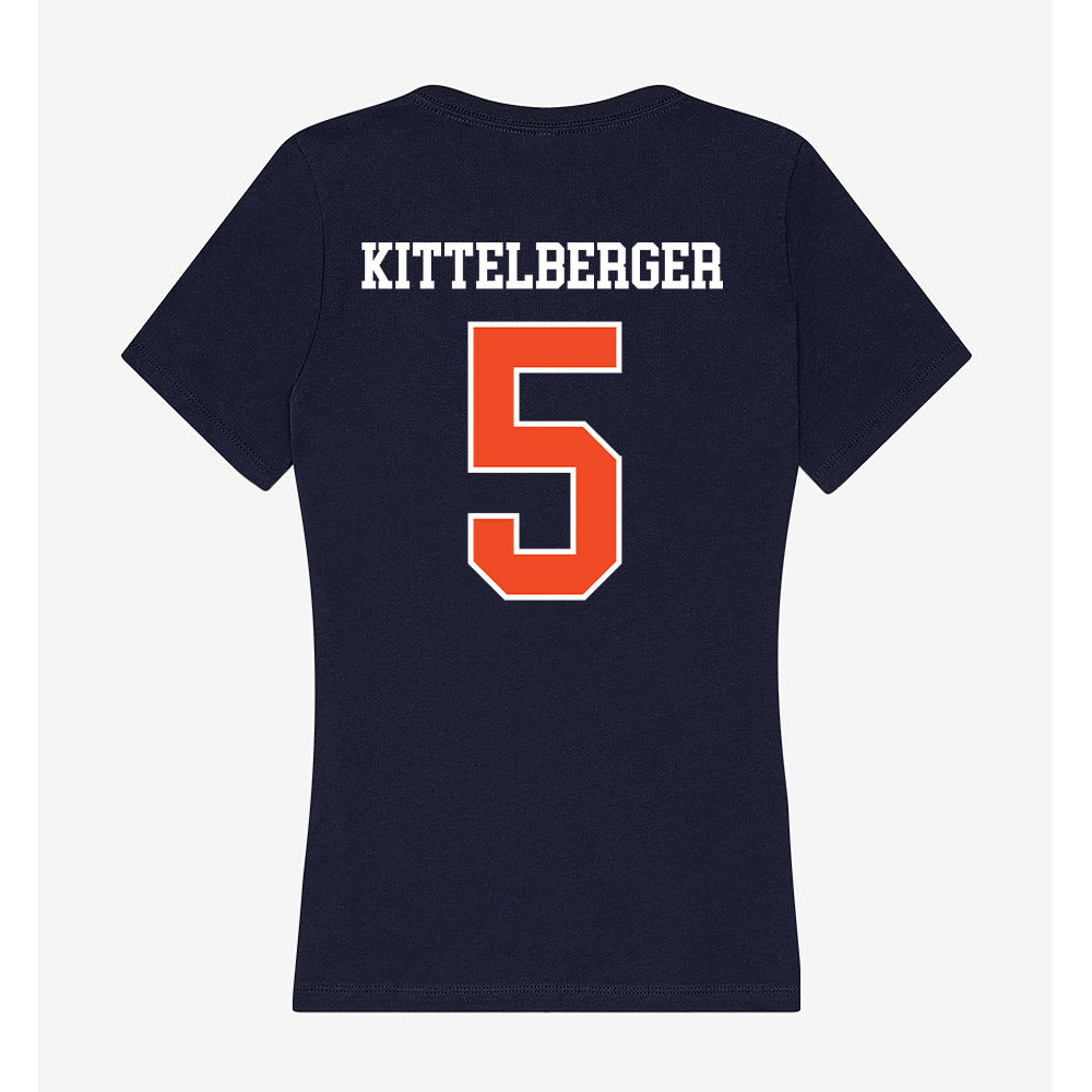Syracuse - NCAA Men's Lacrosse : Jayden Kittelberger - Women's V-Neck T-Shirt-1