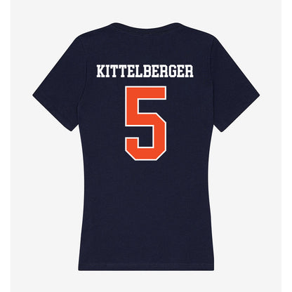 Syracuse - NCAA Men's Lacrosse : Jayden Kittelberger - Women's V-Neck T-Shirt-1