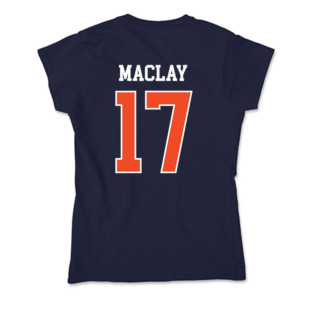 Syracuse - NCAA Women's Lacrosse : Courtney Maclay - Soft Style Women’s T-Shirt-1