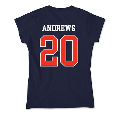 Syracuse - NCAA Football : Rayshon Andrews - Soft Style Women’s T-Shirt-1