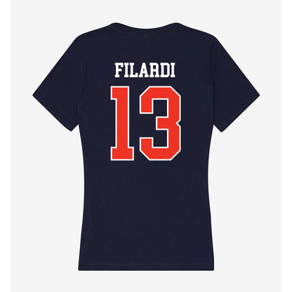 Syracuse - NCAA Football : Joseph Filardi - Women's V-Neck T-Shirt-1